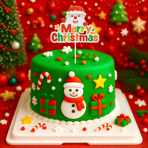 SCG- Combo 10 set cắm 2 lớp noel chữ mery christmas