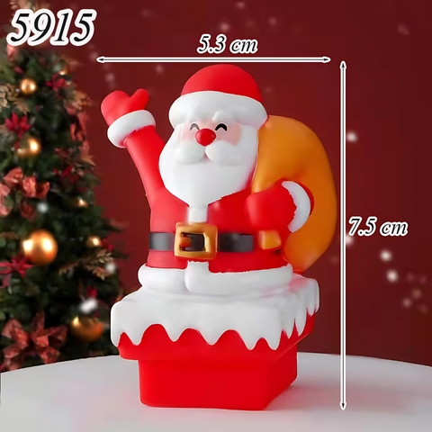 CN-Ông già noel túi quà nhựa nhẹ