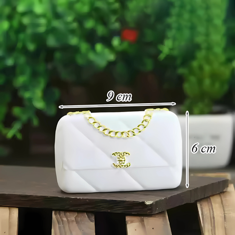 Túi chanel trắng