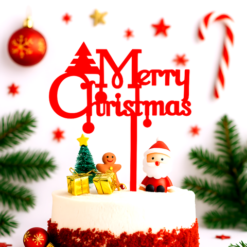 MK - 10 meka Mery Chrismas Đỏ M7