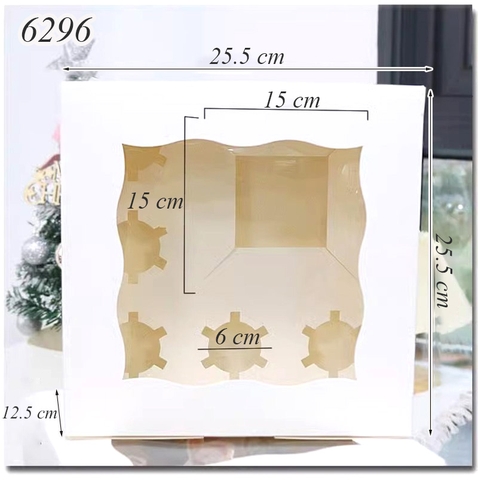 Hộp Cupcake 5 Lỗ TT ( 2 chi tiết )