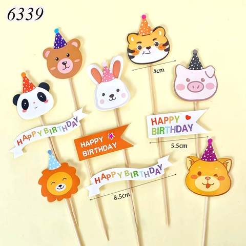 SCG - Set Cắm HPBD Động Vật TQ.