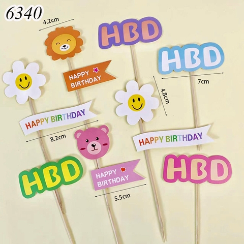 SCG -1 Set Cắm HPBD Hoa Gấu Sư Tử TQ.