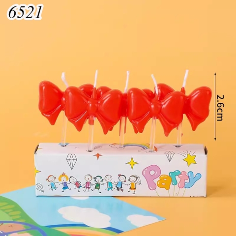 Vỉ Nến Nơ Đỏ