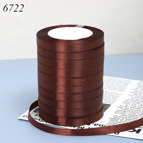 Cuộn 22m Ruybang trơn khổ 1cm Nâu