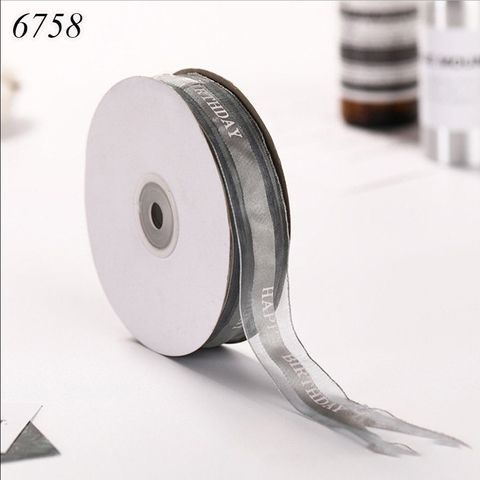 Cuộn 45m Ruybang ren HPBD Xám 2.5cm