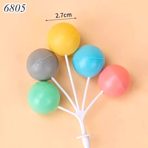 Que Cắm 5 Chùm Bóng Nhạt.