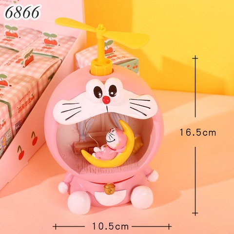 Đèn Doremon Hồng ngồi trăng