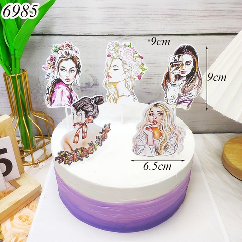 SCG-Set Cắm Cô Gái Tóc Dài HD