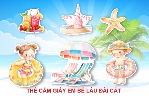 SCG-Set Cắm Em Bé Lâu Đài Cát TP