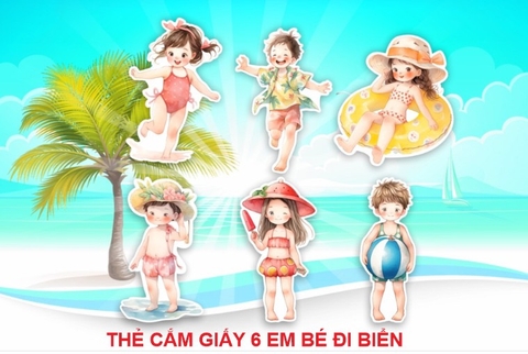 SCG-Set 6 Bé Đi Biển TP