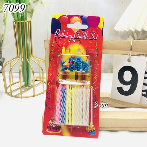 1 Vỉ nến chân 24 que TP