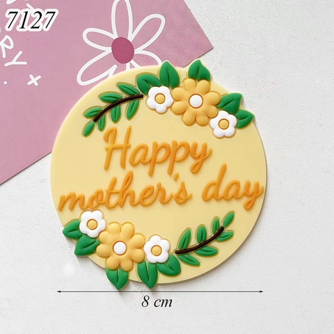 SLC-Silicon Happy mother day vàng TQ