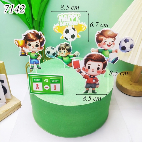 SCG-Set cắm bóng đá chipi TP