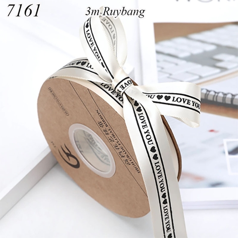 Lẻ 3m Ruybang love you trắng sữa