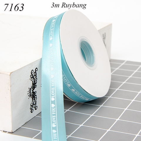 Lẻ 3m Ruybang Love you xanh dương nhạt