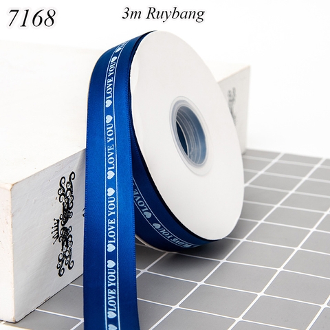 Lẻ 3m Ruybang Love you xanh dương đậm