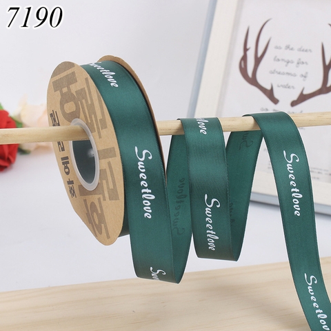 Cuộn 45m Ruybang Sweet Love Xanh Lá 2.5cm
