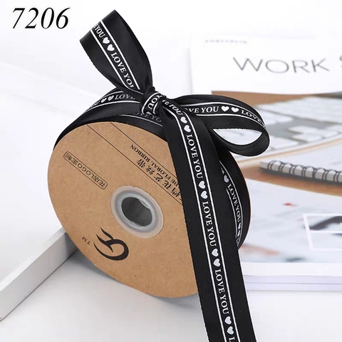 Cuộn 45m Ruybang Love You Đen 2.5cm