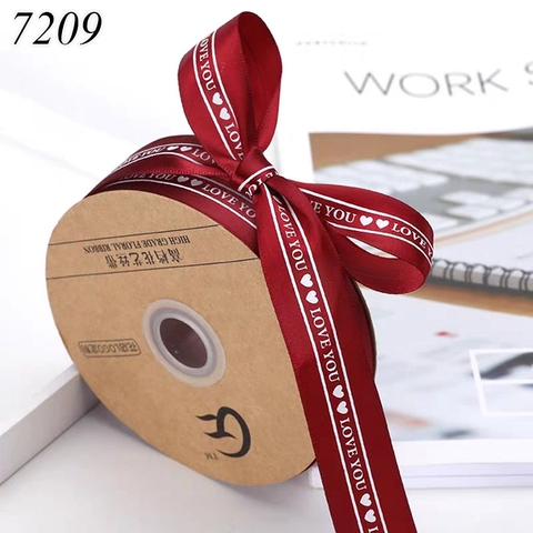 Cuộn 45m Ruybang Love You Đỏ Đô 2.5cm
