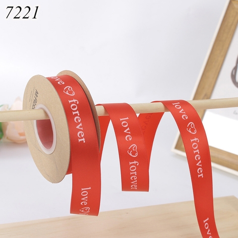 Cuộn 45m Ruybang Love Forever Đỏ Tươi 2.5cm
