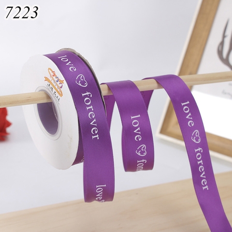 Cuộn 45m Ruybang Love Forever Tím 2.5cm