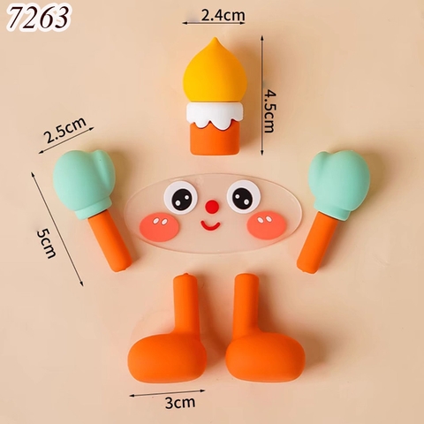 SLC-Silicon nhựa đặc 6 chi tiết M1