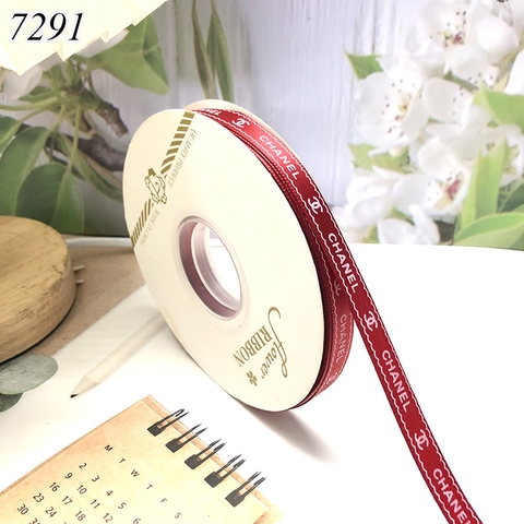 Cuộn 45m Ruybang Chanel Đỏ Đô 1cm