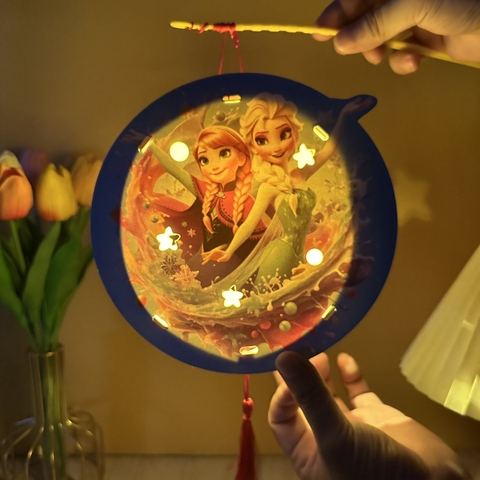 Lồng Đèn Trung Thu Hình Elsa