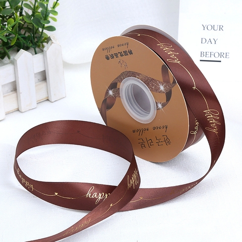 Cuộn 25m Ruybang Happy Nâu 2.5cm