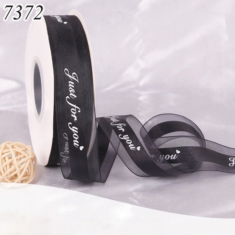 Cuộn 36m Ruybang Ren Just For You Đen 2.5cm