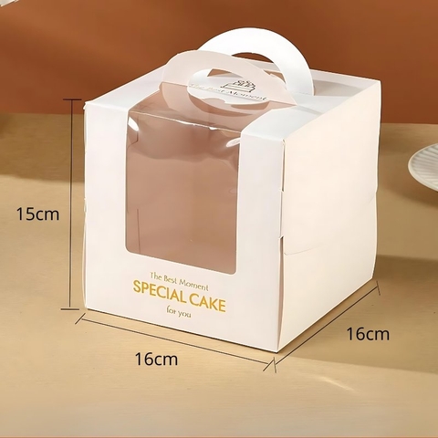 Hộp Giấy Special Cake Kèm Đế 16*16*15 TT