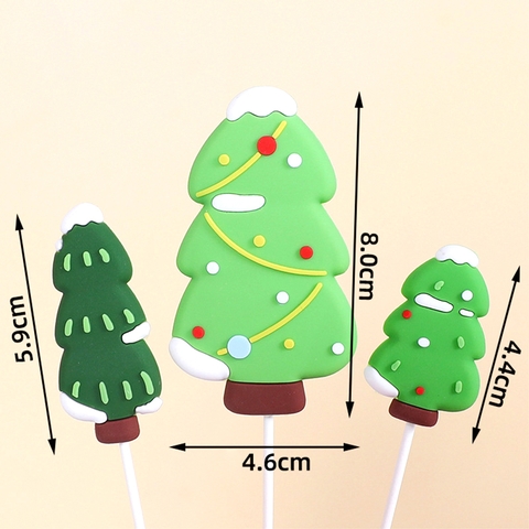 SLC- Que Cắm Silicon 3 Cây Thông Noel