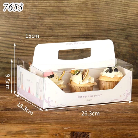 Hộp Cupcake 6 Lỗ
