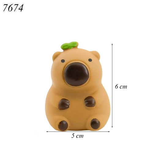 Tượng Capybara nhựa mềm TT
