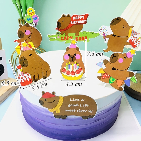 SCG-Set cắm Capybara nâu HD