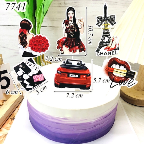 SCG - Sét Cắm Cô Gái Váy Đỏ TP