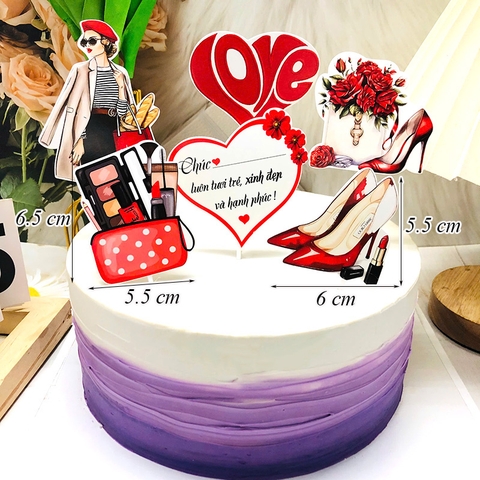 SCG-Set Cắm Cô Gái Women's Day 6 HD