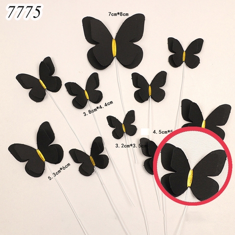 SCG-Set 10 Bướm 2 Lớp Đen TQ