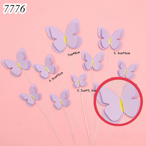 SCG-Set 10 Bướm 2 Lớp Tím TQ