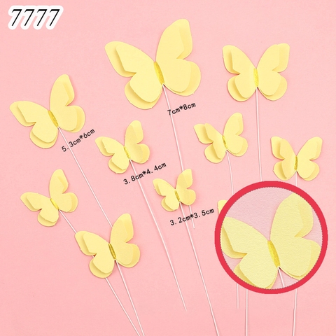 SCG-Set 10 Bướm 2 Lớp Vàng TQ