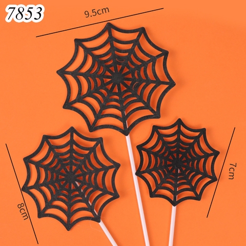 SCG-Set 3 que cắm Halloween 3 Thẻ Mạng Nhện TQ