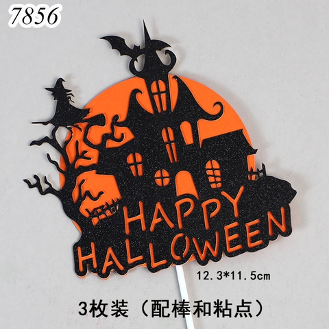 SCG-Set 3 thẻ  cắm Halloween Ngôi Nhà Phùy Thủy 1 TQ