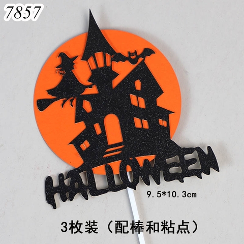SCG-Set 3 thẻ  cắm Halloween Ngôi Nhà Phùy Thủy 2 TQ