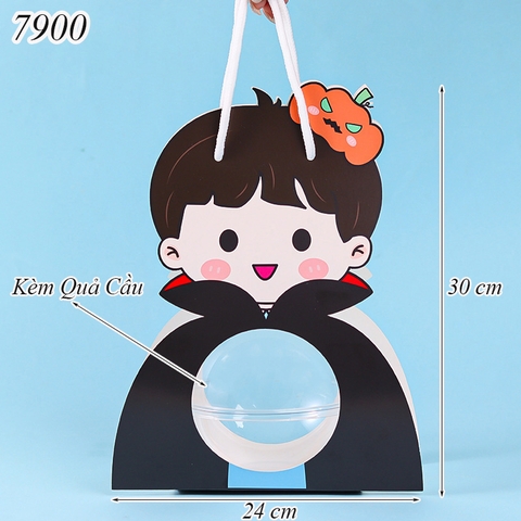 Set 5 Hộp Halloween Bé Trai + Quả Cầu