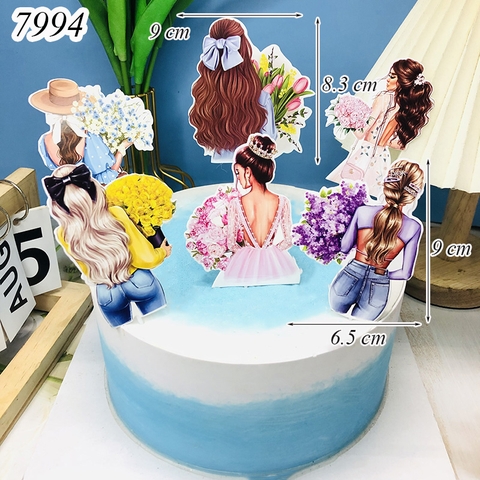 SCG-Set cắm Cô Gái Quay Lưng TP