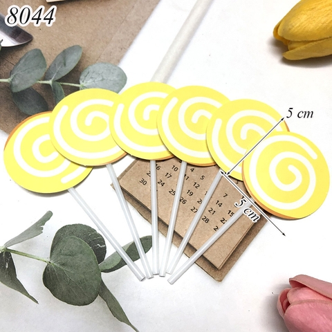 SCG-Set cắm kẹo mút vàng TQ