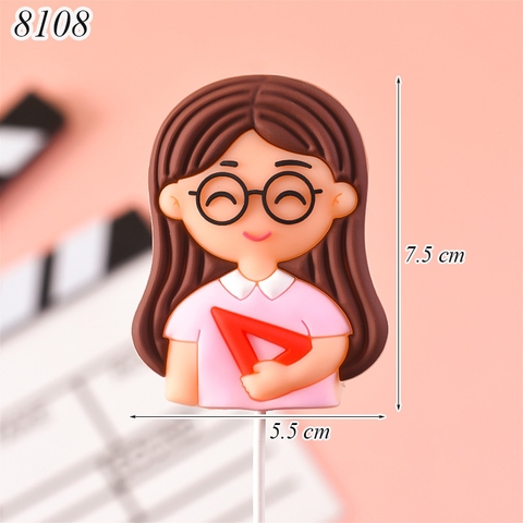 SLC-Silicon cô giáo cầm thước TQ