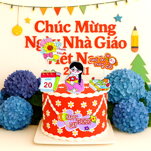 SCG-Set cắm nhớ ơn thầy cô TP