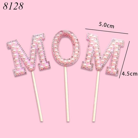 SCG-Set 5 thẻ MOM ngọc trai hồng TQ